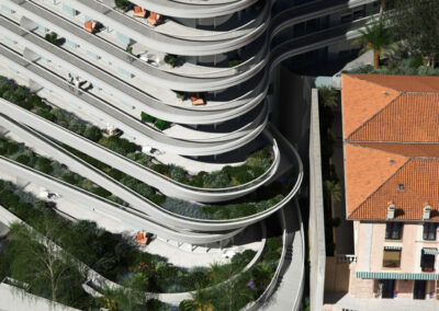 Immeuble Schuylkill_Monaco_08 ©Zaha Hadid / Square Architecte