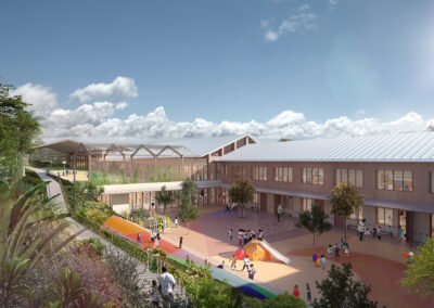 Groupe Scolaire Bagatelle_01© Erik Giudice Architecture (EGA)